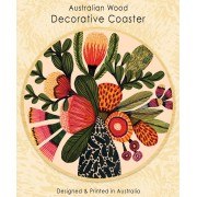 Wooden Coaster | Kirsten Katz | Aussie Natives